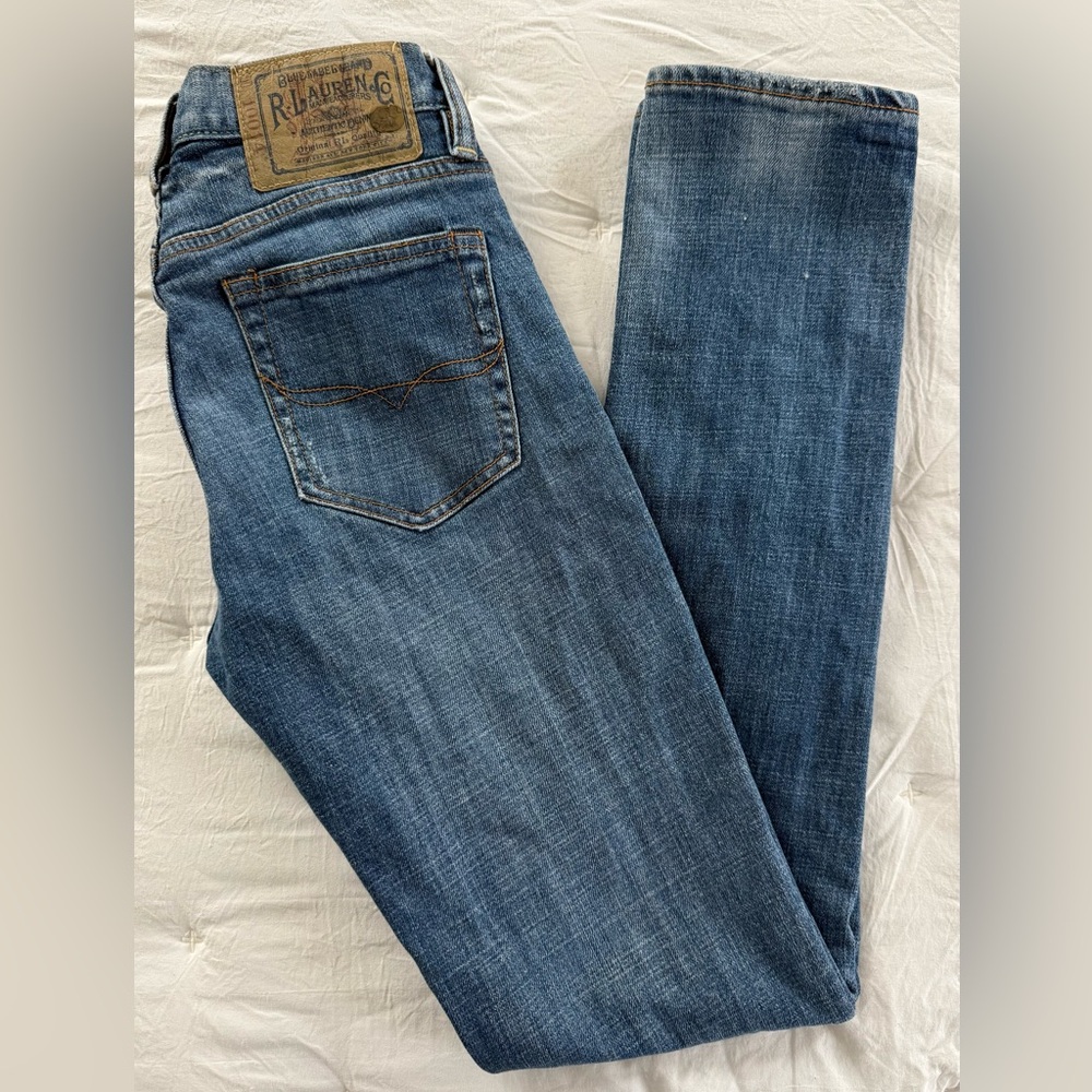 Polo Ralph Lauren Women's Blue Skinny Jeans
